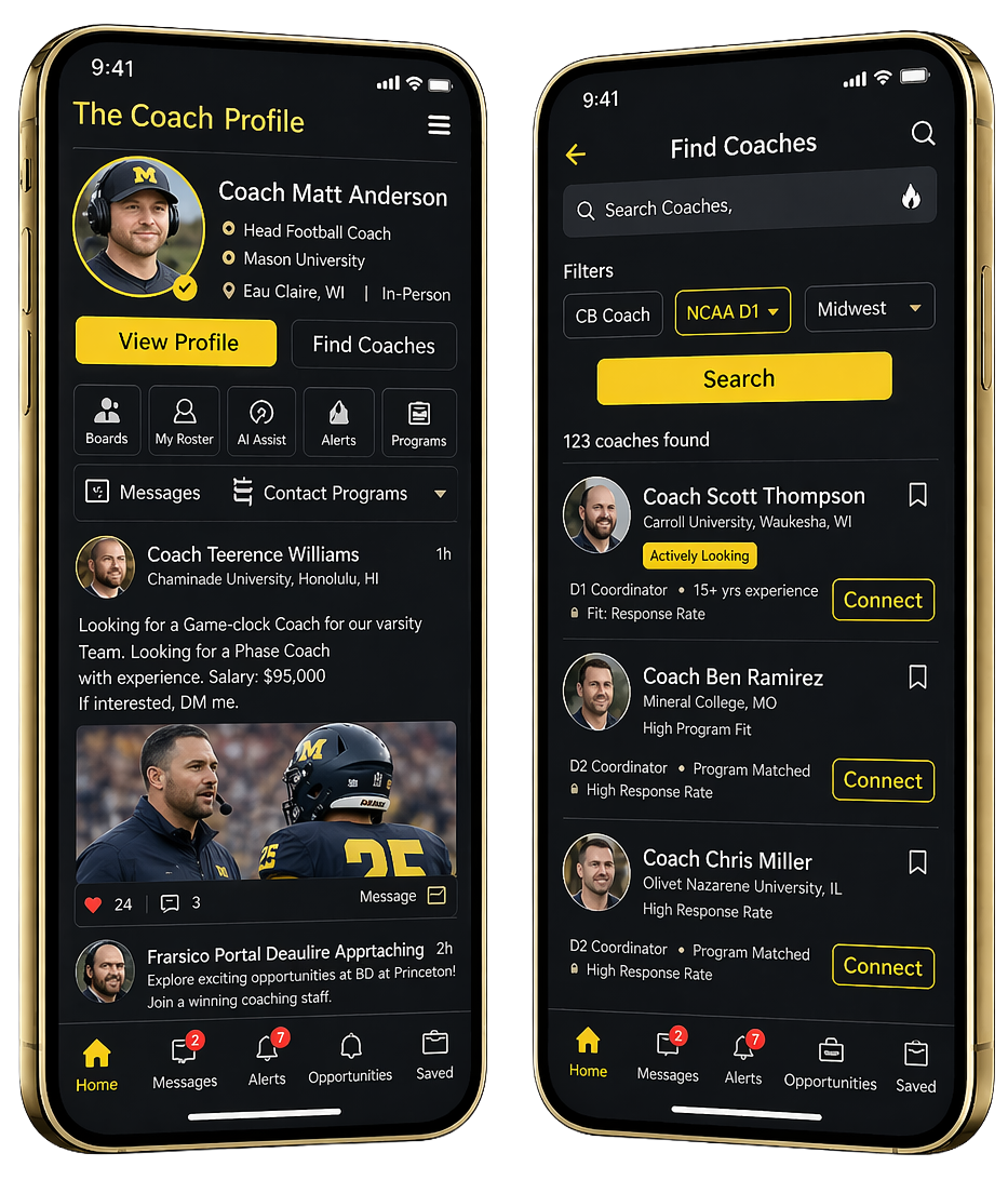 TCP App Screenshots